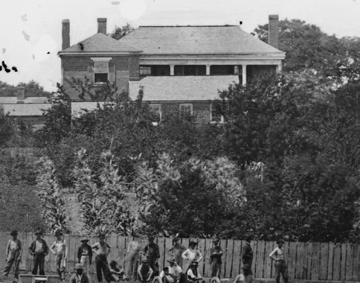 William Smith House,  611 W Cary, detail