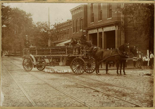 engine co no 6, laurel and cumberland, 1895, Richmond History Center